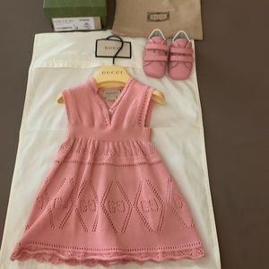 Baby Authentic Baby Gucci Dress